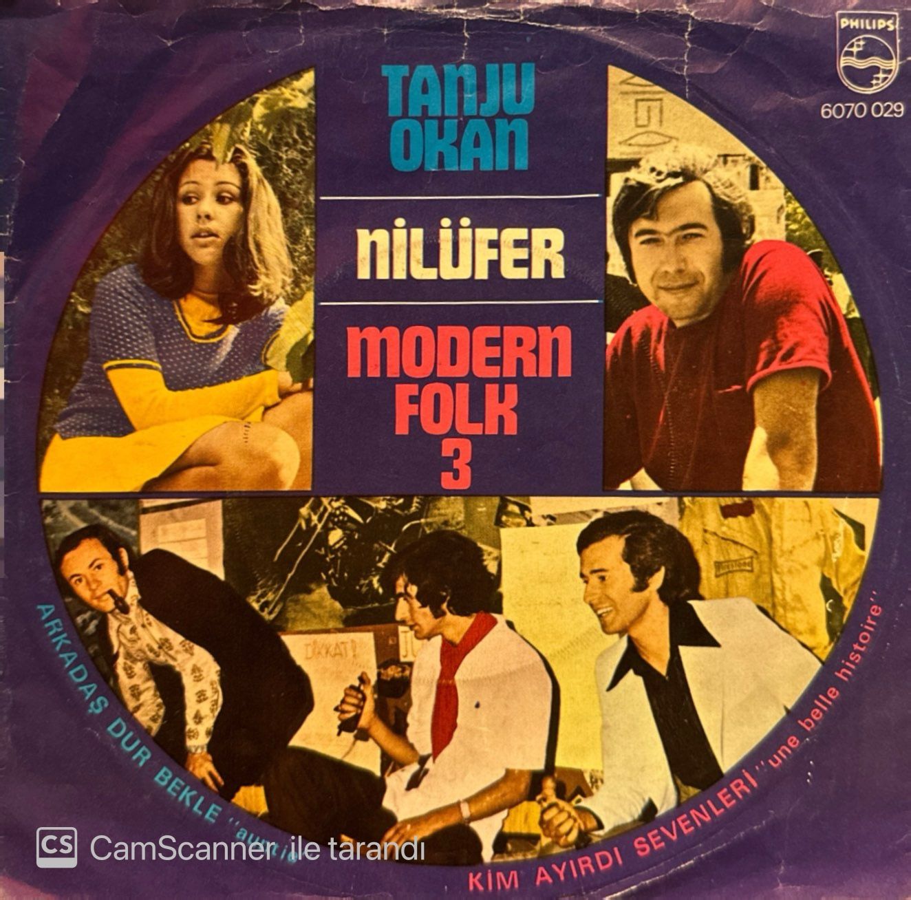 Tanju Okan, Nilüfer, Modern Folk 3'lüsü - Arkadaş Dur Bekle / Kim Ayırdı Sevenlerı 45'lik