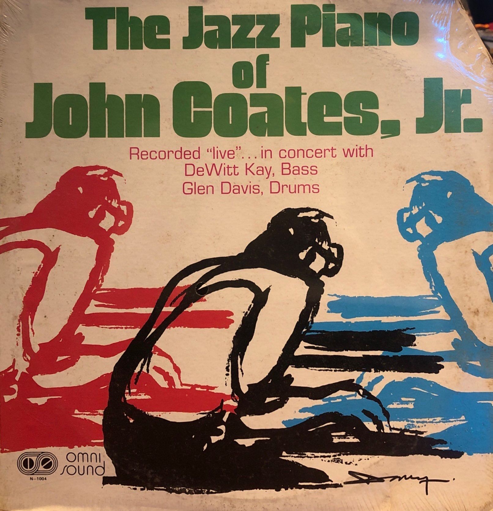 John Coates, Jr – The Jazz Piano Of John Coates, Jr LP
