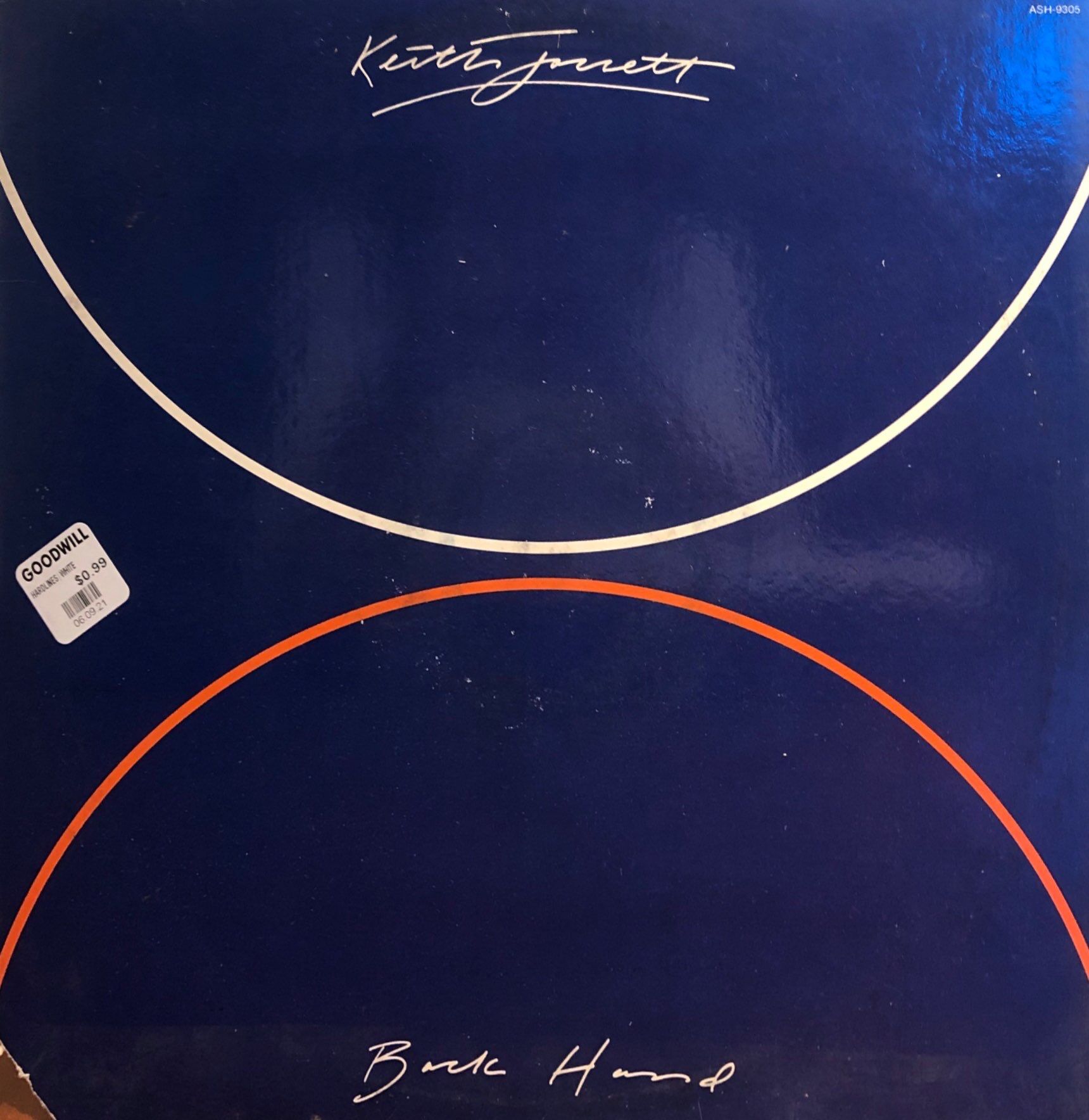 Keith Jarrett – Backhand LP