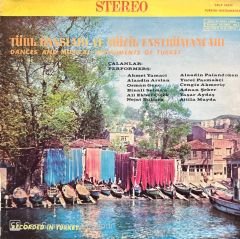 Türk Dansları Ve Muzik Enstrümanları - Dances And Musical Instruments Of Turkey LP