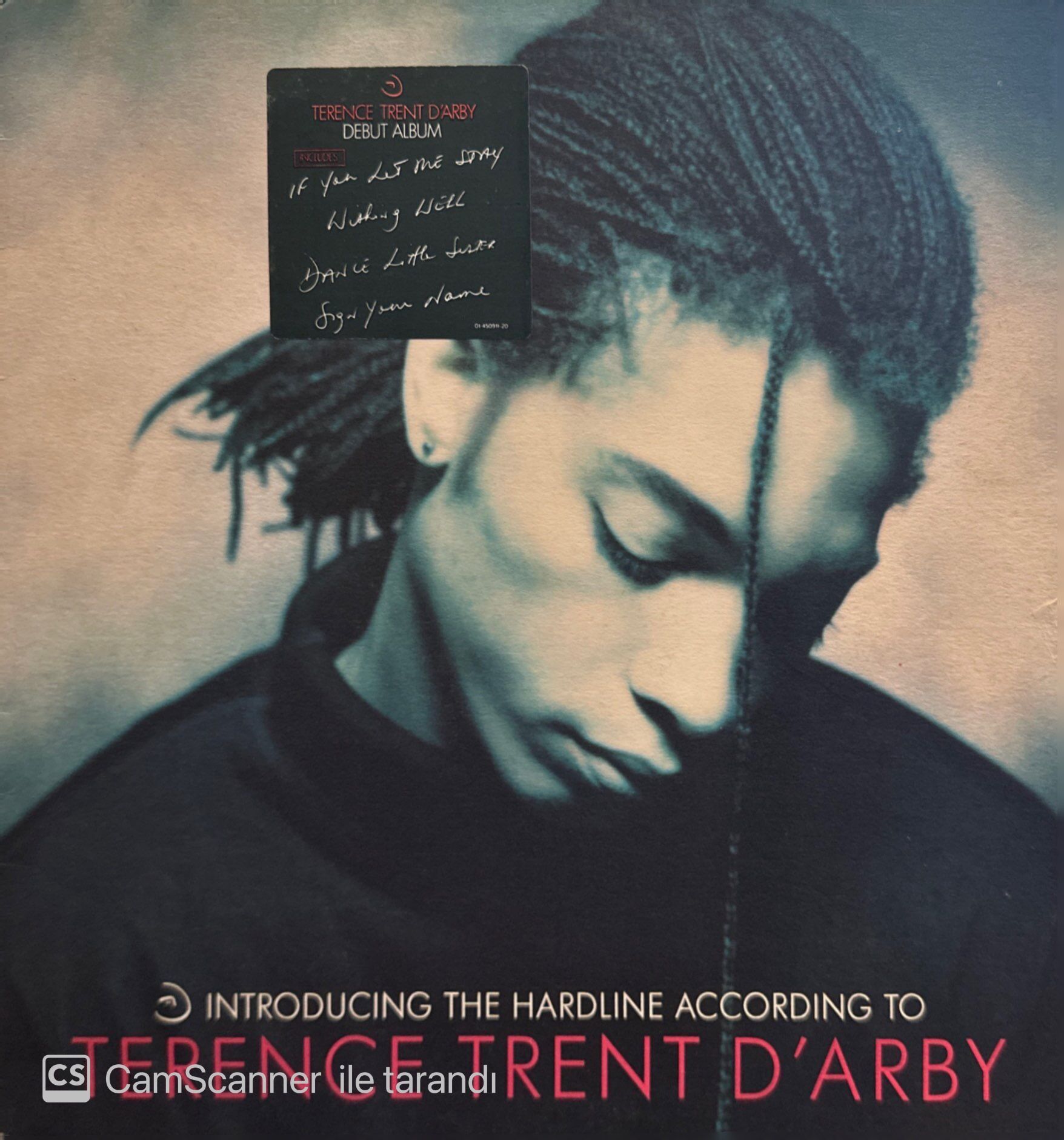 Terence Trent D'Arby – Introducing The Hardline According To Terence Trent D'Arby LP