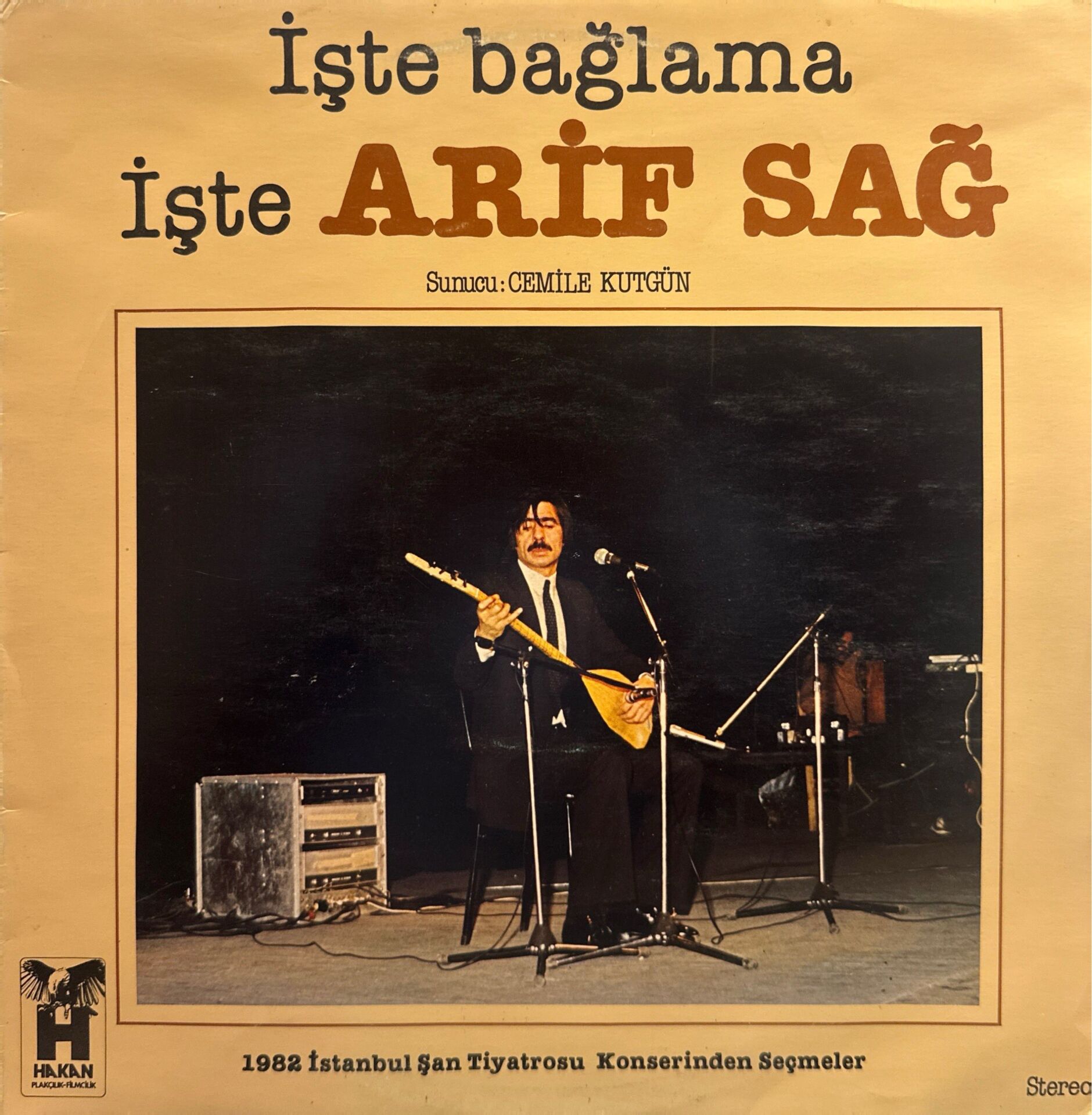 Arif Sağ – İşte Bağlama İşte Arif Sağ LP