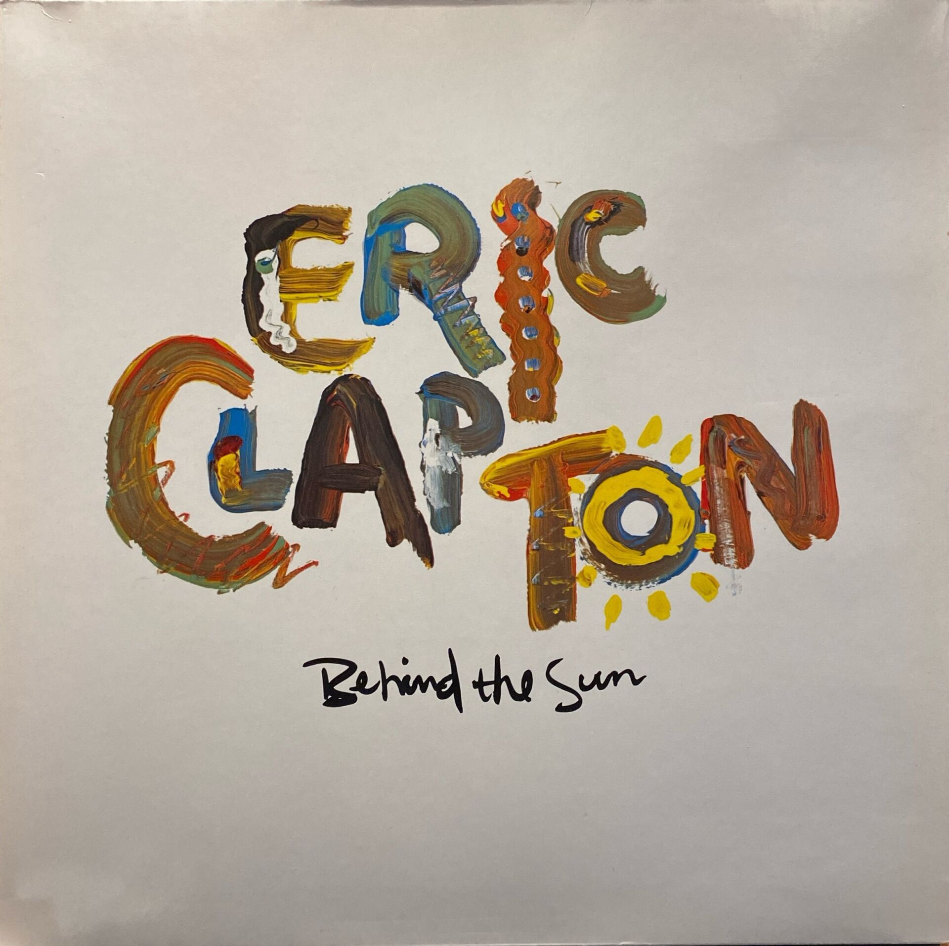 Eric Clapton – Behind The Sun LP