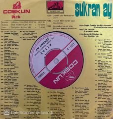 Şükran Ay - Zaman Kötü Korkuyorum / Ayyaş 45'lik
