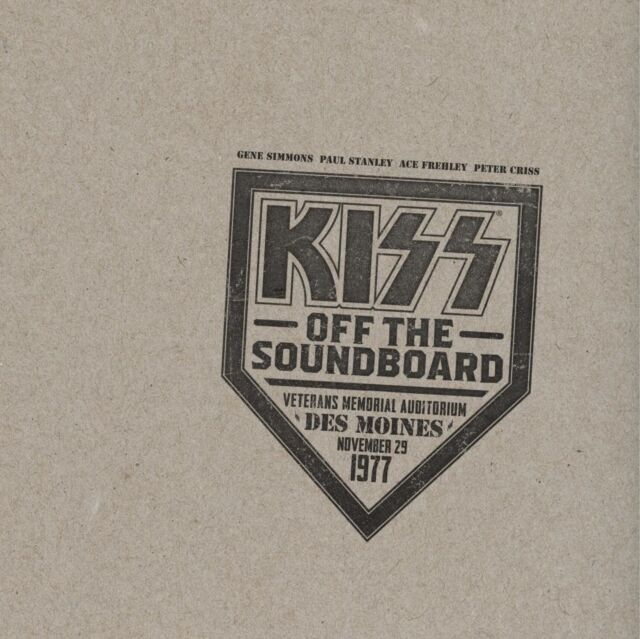 KISS - Off The Soundboard: Live In Des Moines 1977 BOX LP