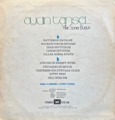 Aydın Tansel – Yıllar Sonra Bugün LP