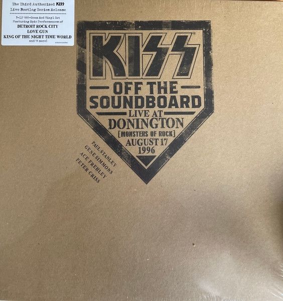 KISS - Off The Soundboard: Live At Donington 1996 BOX LP