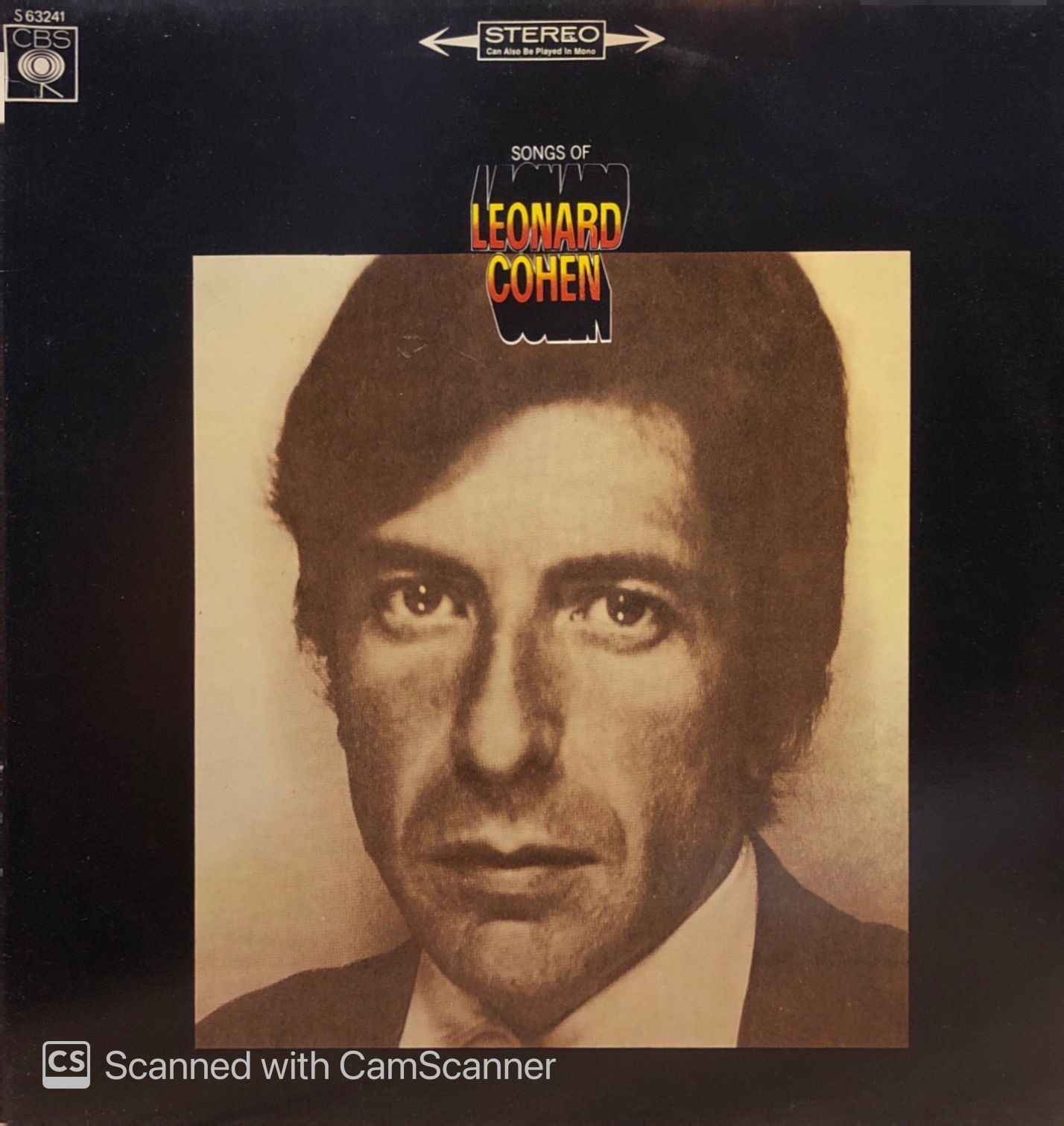 Leonard Cohen – Songs Of Leonard Cohen LP