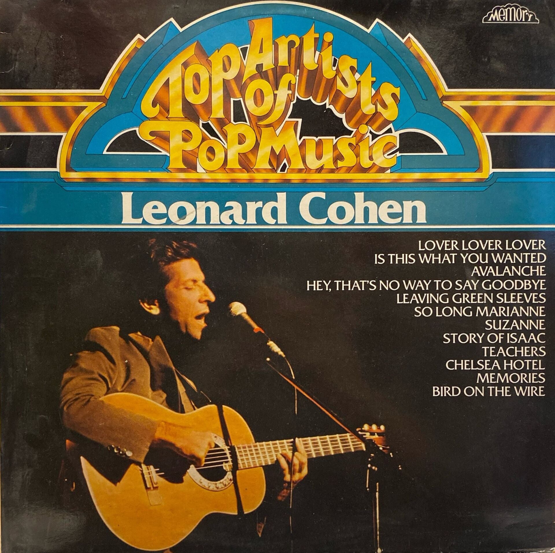 Leonard Cohen – Top Artists Of Pop Music LP