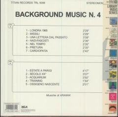 Arawak – Background Music N. 4 ( Limited Edition, Clear Orange ) LP