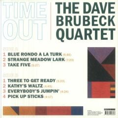 The Dave Brubeck Quartet – Time Out ( Limited Edition, Coloured ) LP