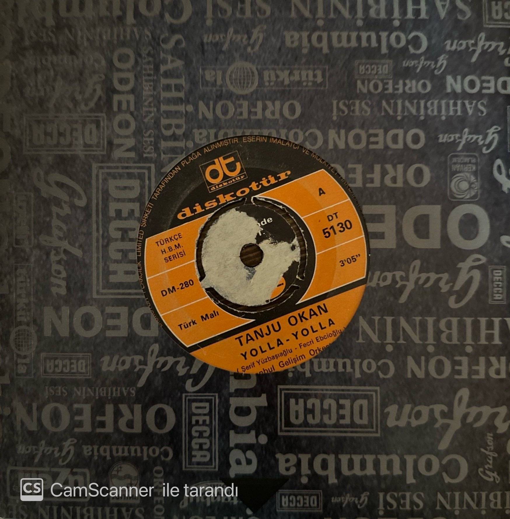Tanju Okan - Yolla Yolla / Ben Bir Hiçmişim 45'lik