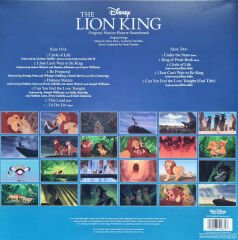 The Lion King (Original Motion Picture Soundtrack) Zoetrope LP