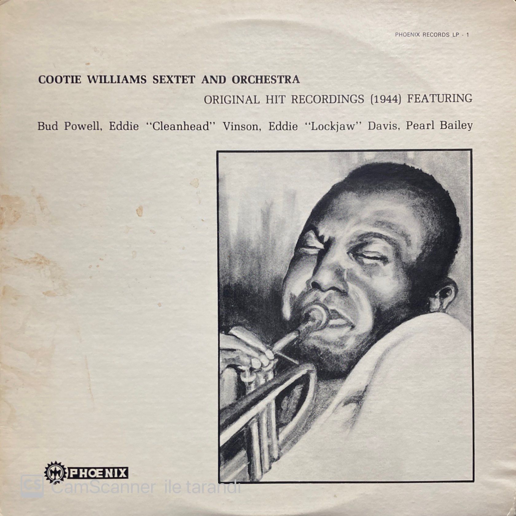 Cootie Williams – Cootie Williams Sextet And Orchestra LP