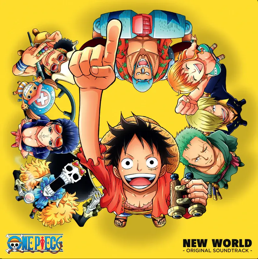 Kouhei Tanaka, Shiro Hamaguchi, Keiji Inai, Yasuhisa Murase – One Piece : New World - Original Soundtrack(  Limited Edition, Yellow and Red Vinyl ) LP