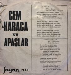 Cem Karaca - Emrah / Hücum / Karacaoğlan / Ayşem 45'lik