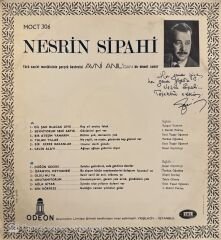 Nesrin Sipahi – Avni Anıl'ın Eserleri LP