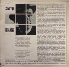 Frank Sinatra – Sinatra Sings Music For Pleasure LP