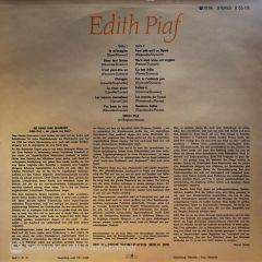 Edith Piaf – Edith Piaf LP