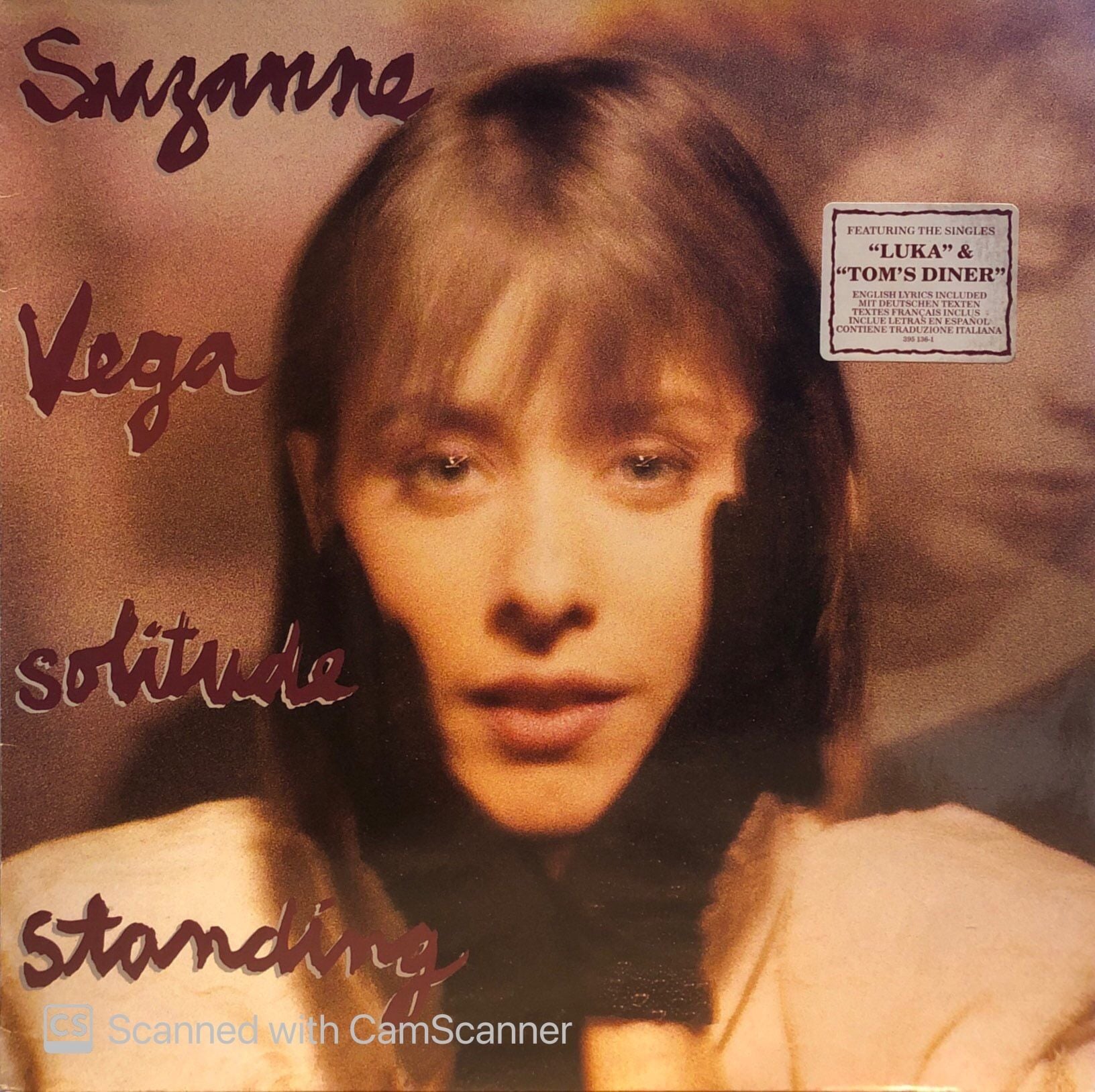 Suzanne Vega – Solitude Standing LP