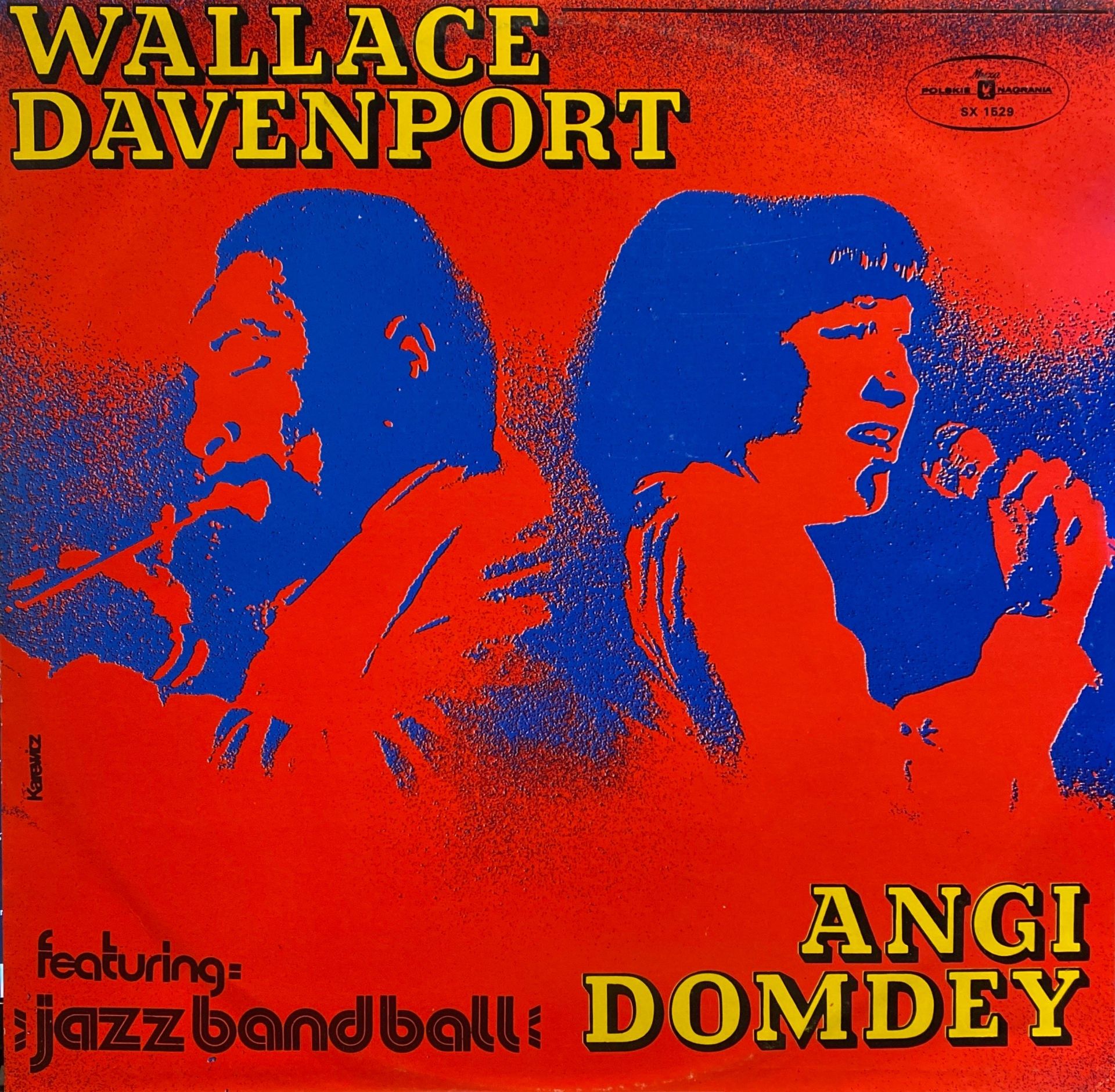 Wallace Davenport / Angi Domdey Featuring Jazz Band Ball Orchestra LP