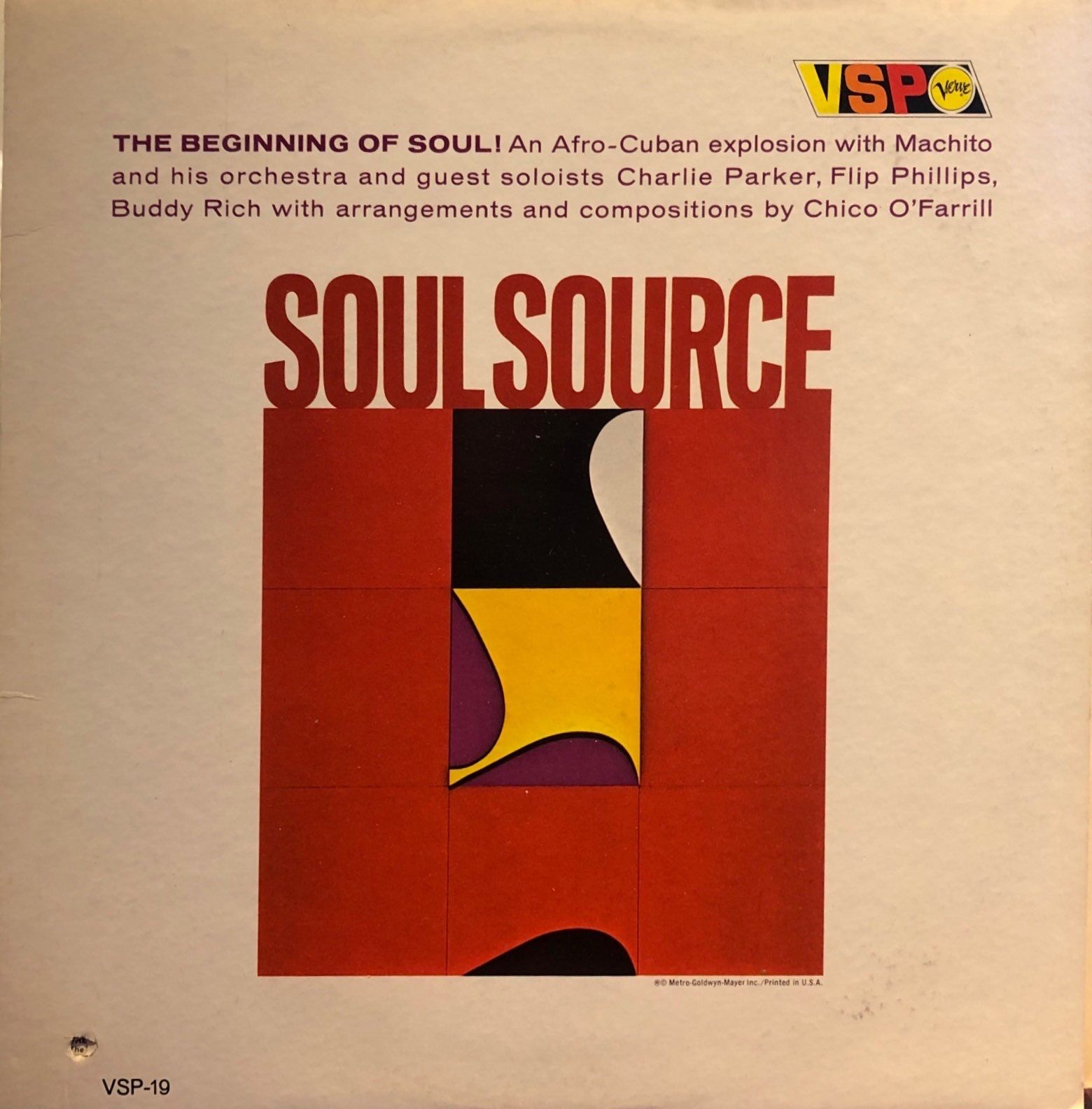 Machito And His Orchestra – Soul Source LP