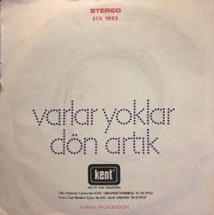 Şenay - Varlar Yoklar / Dön Artık 45'lik ( Islak imzalı )
