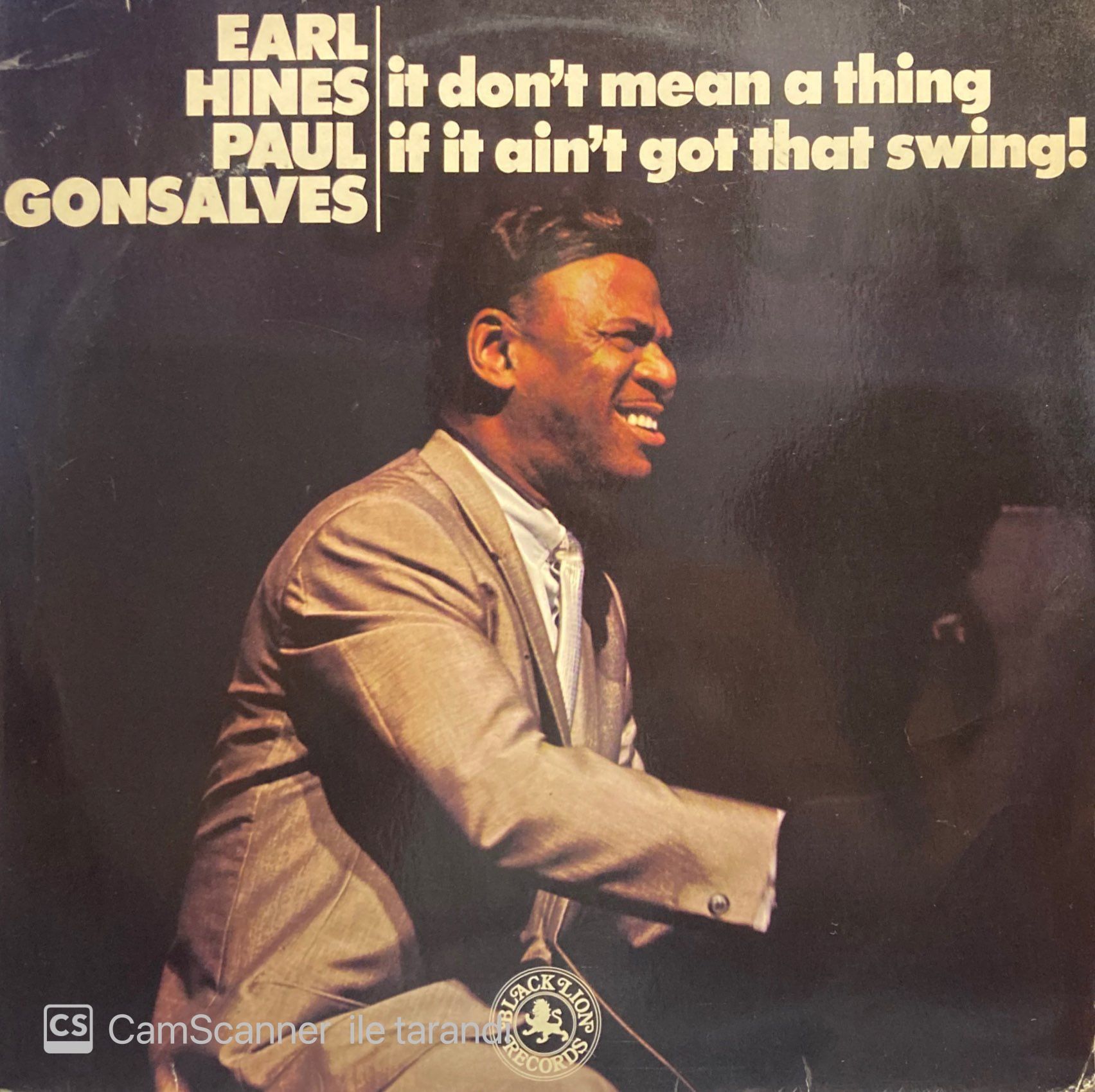 Earl Hines & Paul Gonsalves – It Don't Mean A Thing If It Ain't Got That Swing! LP