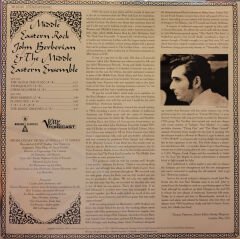 John Berberian And The Rock East Ensemble – Middle Eastern Rock LP