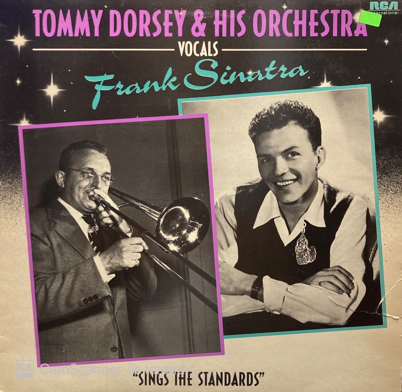 Tommy Dorsey & His Orchestra*, Frank Sinatra – Sings The Standards LP