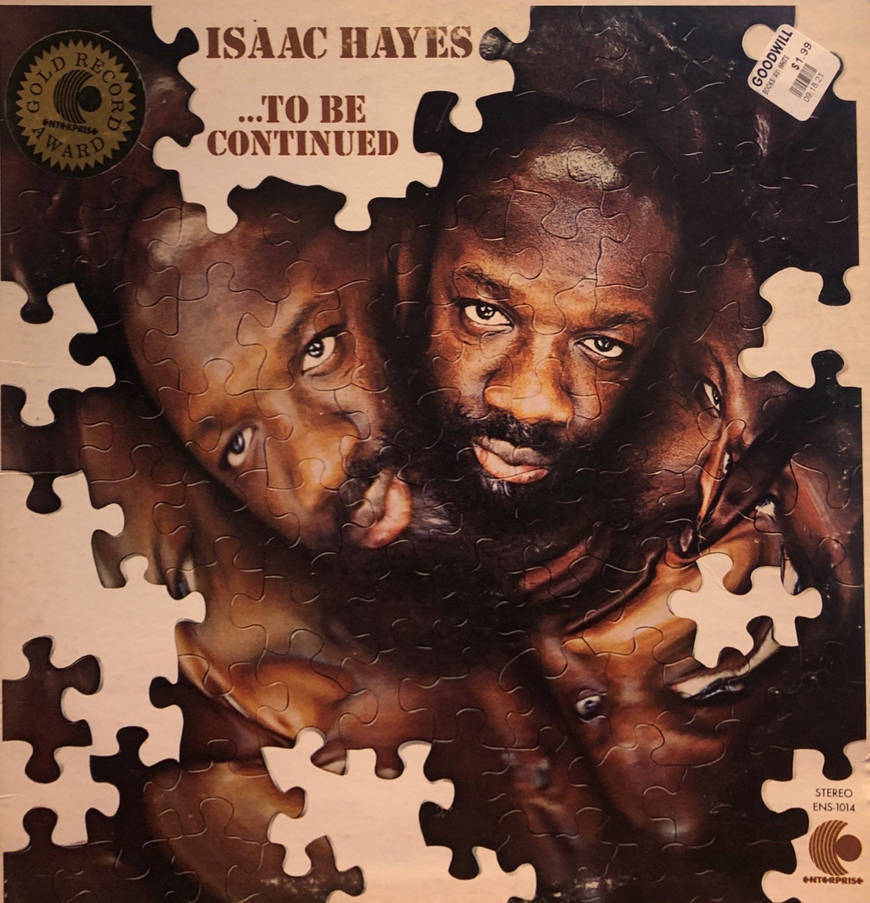 Isaac Hayes – ...To Be Continued LP
