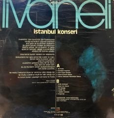 Zülfü Livaneli – İstanbul Konseri   LP