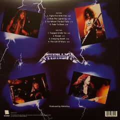 Metallica - Ride The Lightning LP