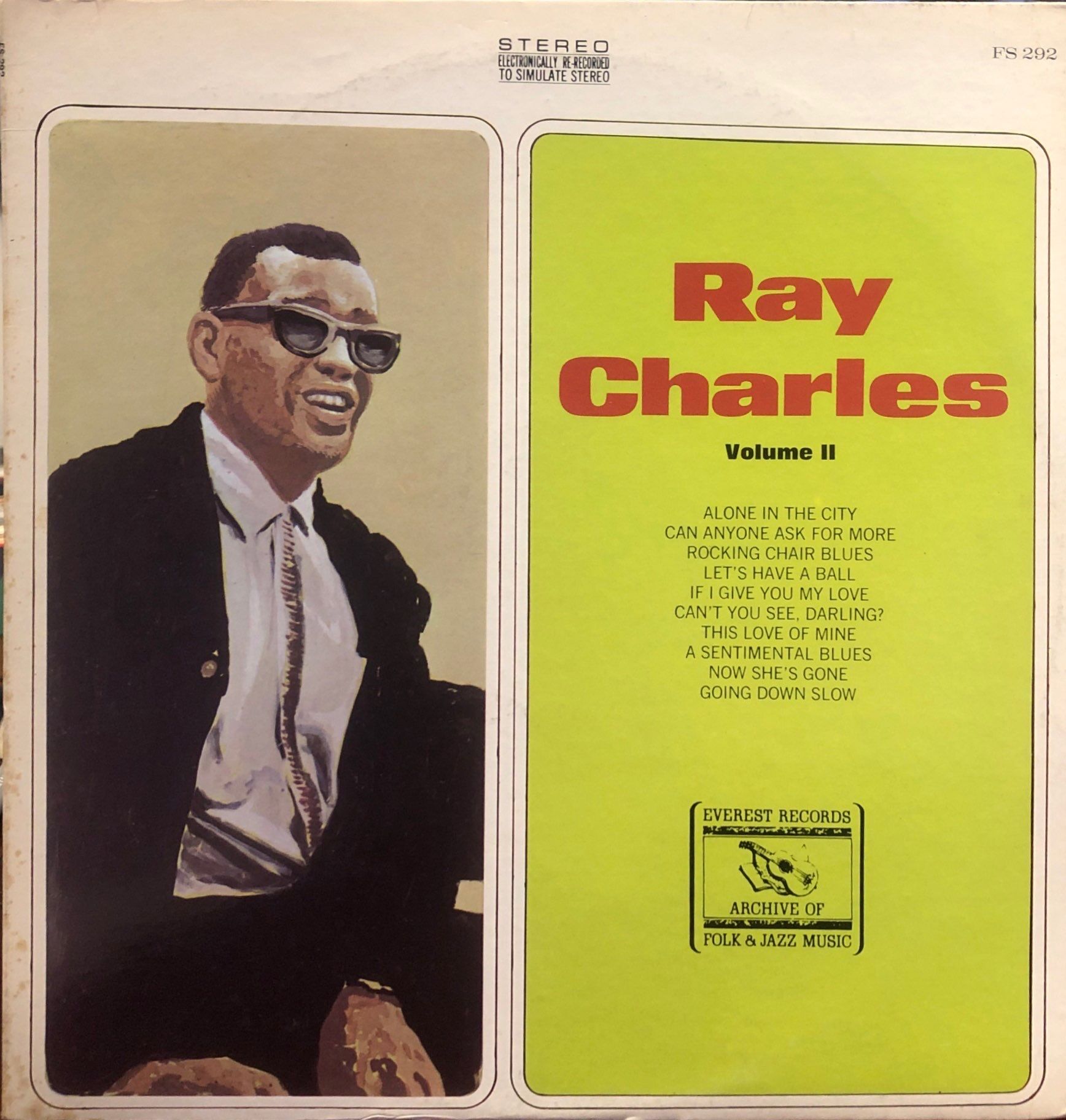 Ray Charles – Ray Charles Volume II LP