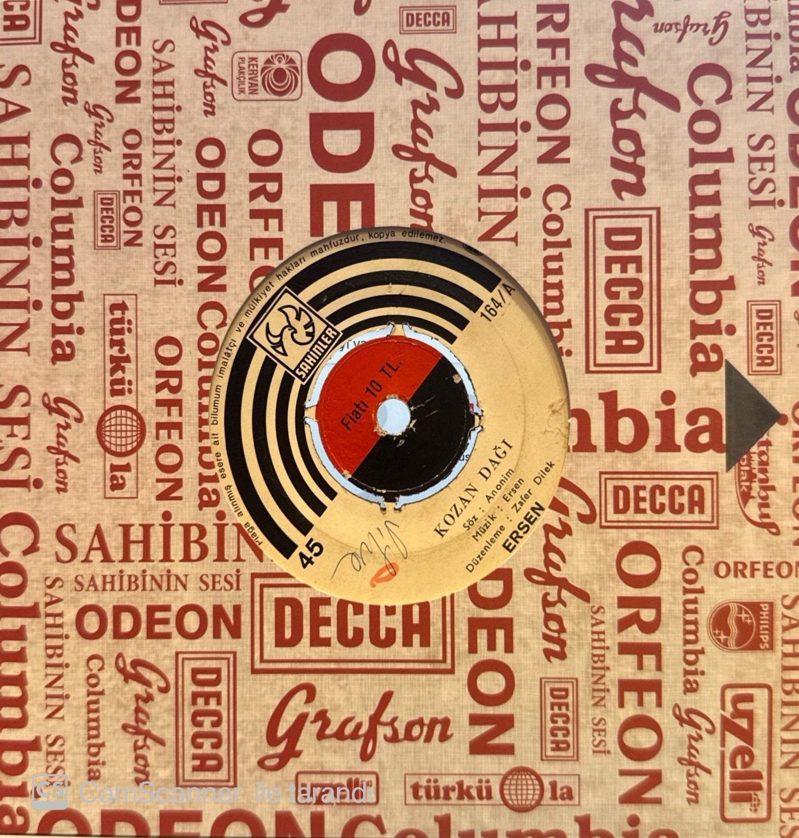 Ersen - Kozandağı / Kara Yazı 45lik