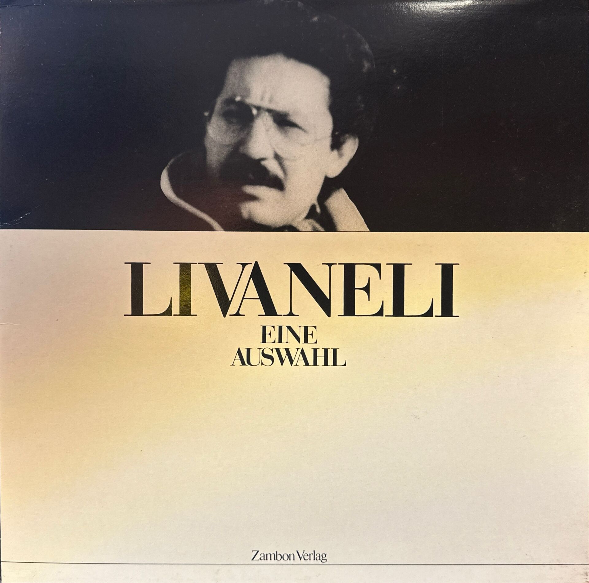 Zülfü Livaneli – Eine Auswahl LP ( Almanya baskı )