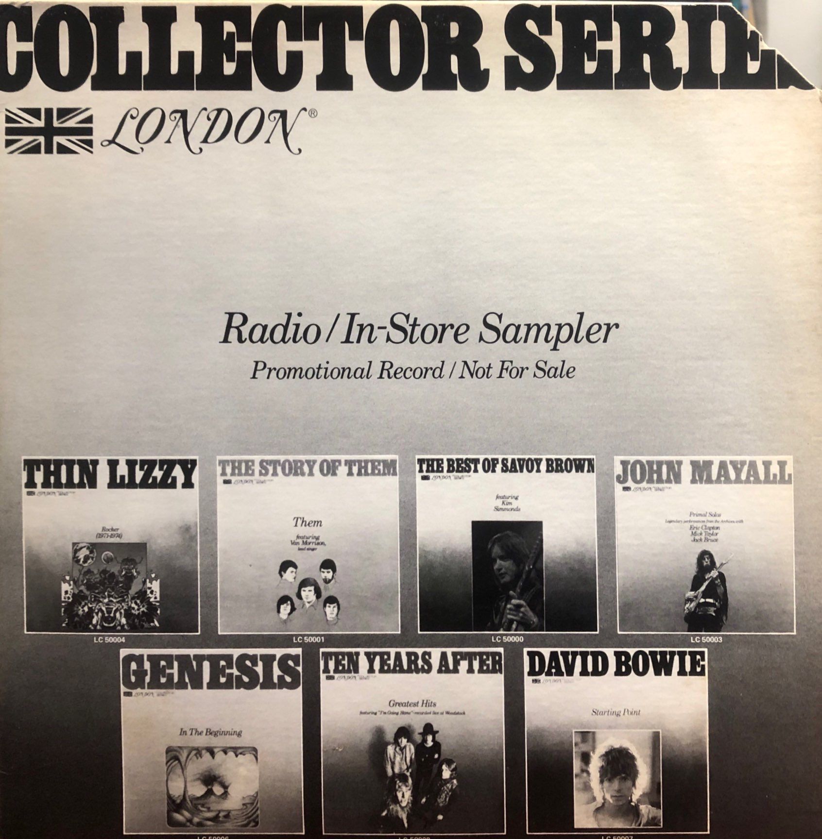 Collector Series - Radio/In-Store Sampler LP