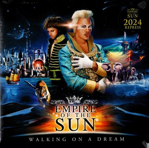 Empire Of The Sun – Walking On A Dream  (Limited Edition, Yellow Marbled ) LP