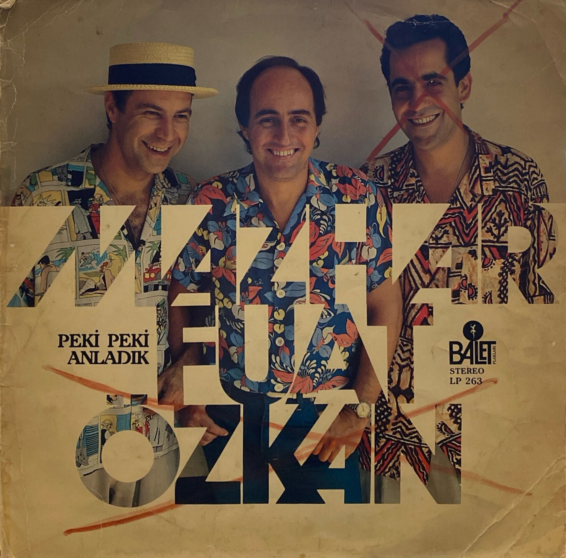 Mazhar / Fuat / Özkan (MFÖ) – Peki Peki Anladık LP