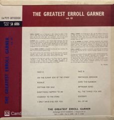 Erroll Garner – The Greatest Erroll Garner Vol. III LP