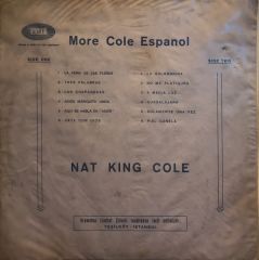 Nat King Cole – More Cole Español LP