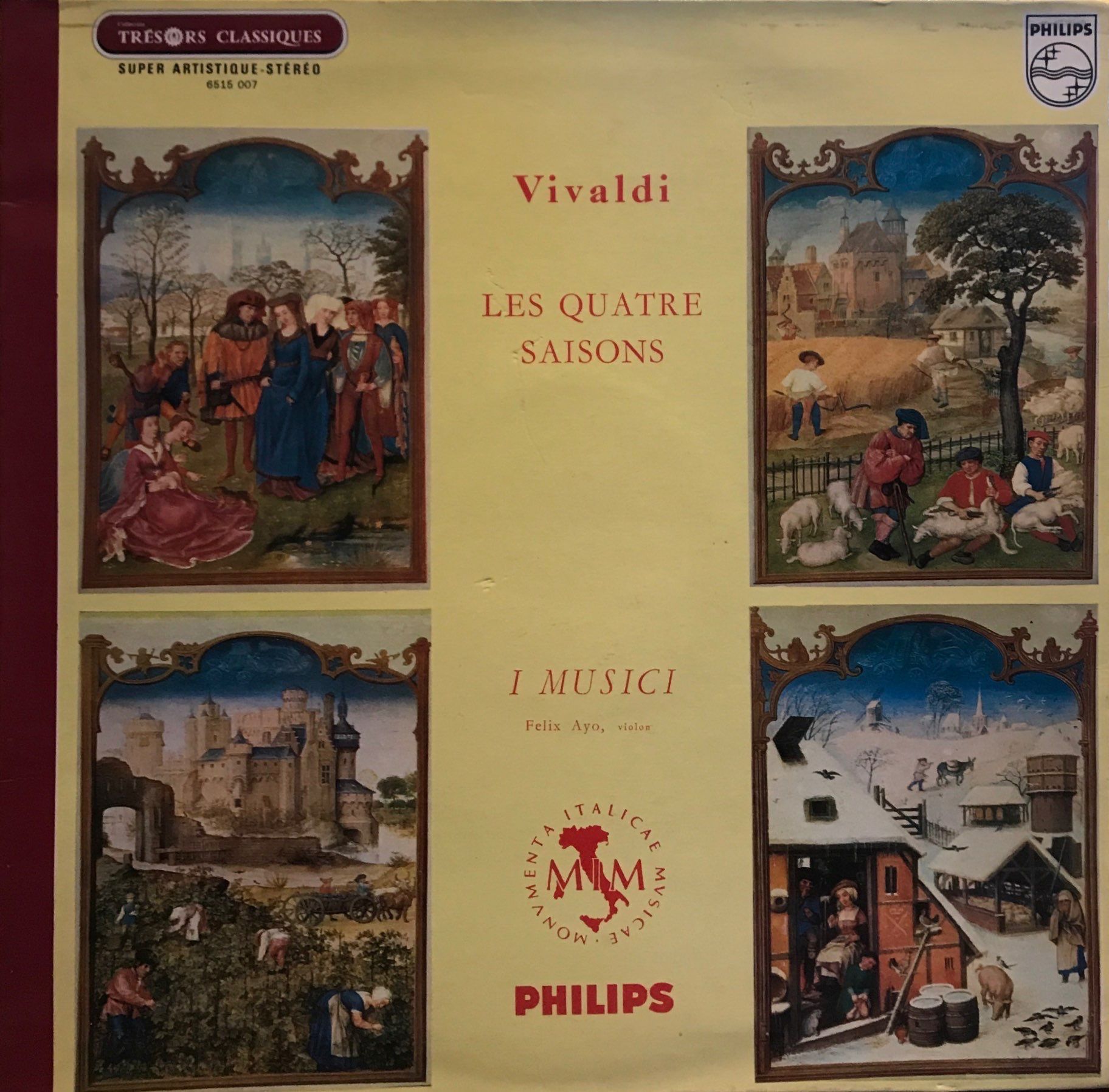 Vivaldi – Les Quatre Saisons LP