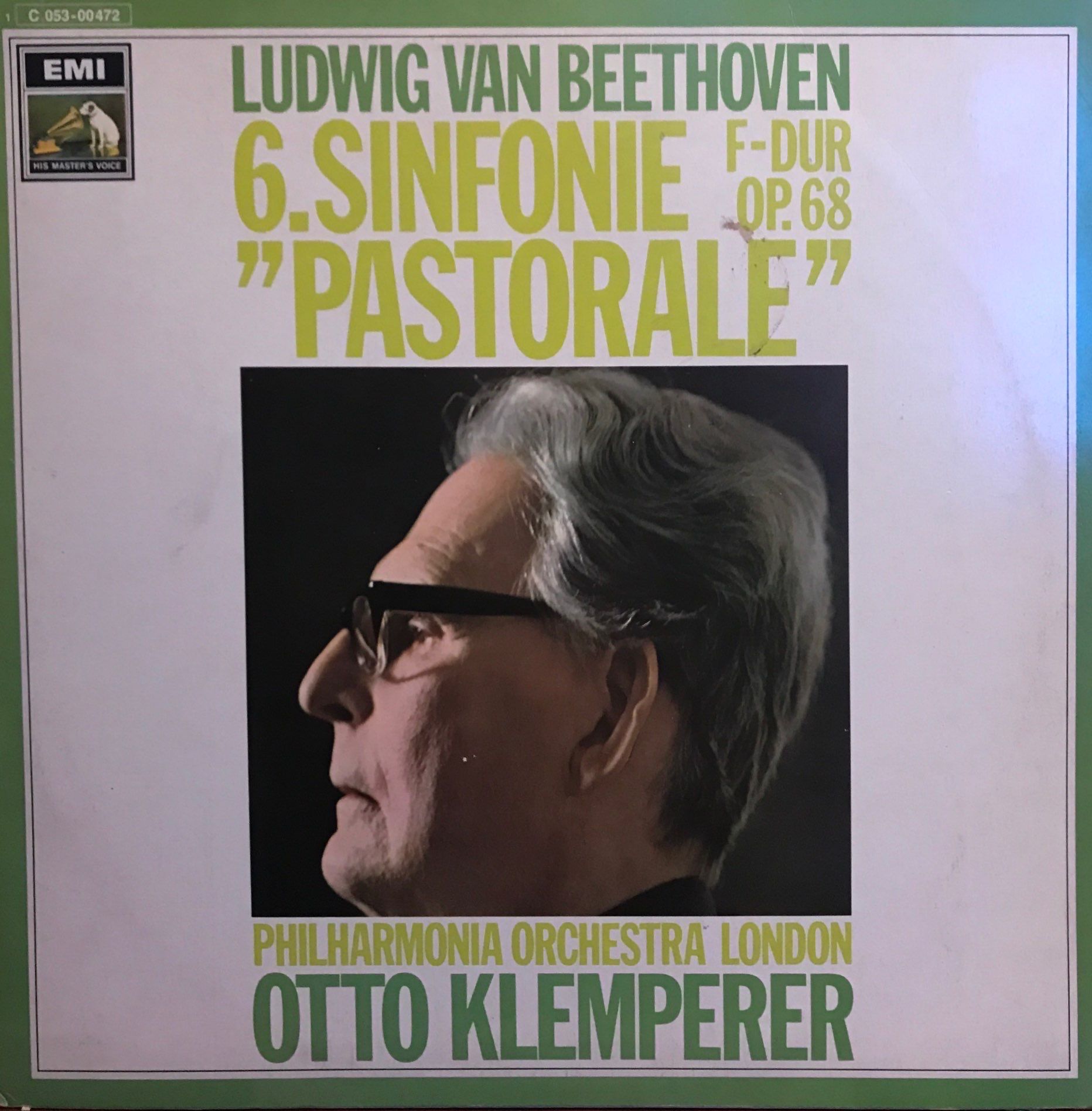 Ludwig van Beethoven, Otto Klemperer, Philharmonia Orchestra London LP