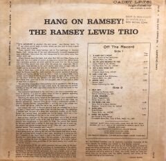 The Ramsey Lewis Trio – Hang On Ramsey! LP